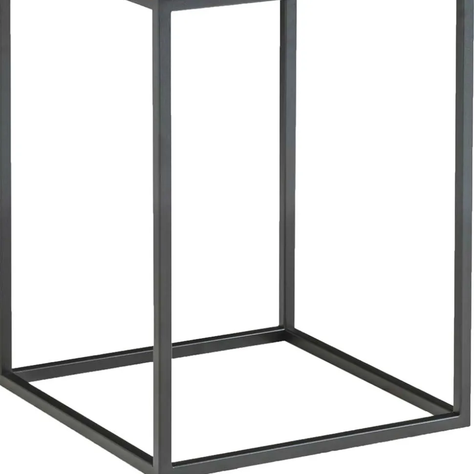 Kernbuche Beistelltisch im Würfeldesign - Sidrana