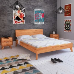 Kernbuche Ehebett in Unterlänge - Junola I (dreiteilig)