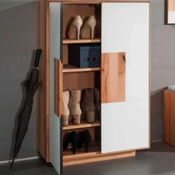 Kernbuche Garderobenmöbel Kombi - Mandrey (fünfteilig)