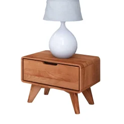 Kernbuche Nachtkommode 47x33x30 cm - Junola