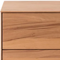 Kernbuche Nachttisch mit zwei Schubladen - Stephens