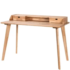 Kernbuche Schreibtisch mit Aufsatz - Lora