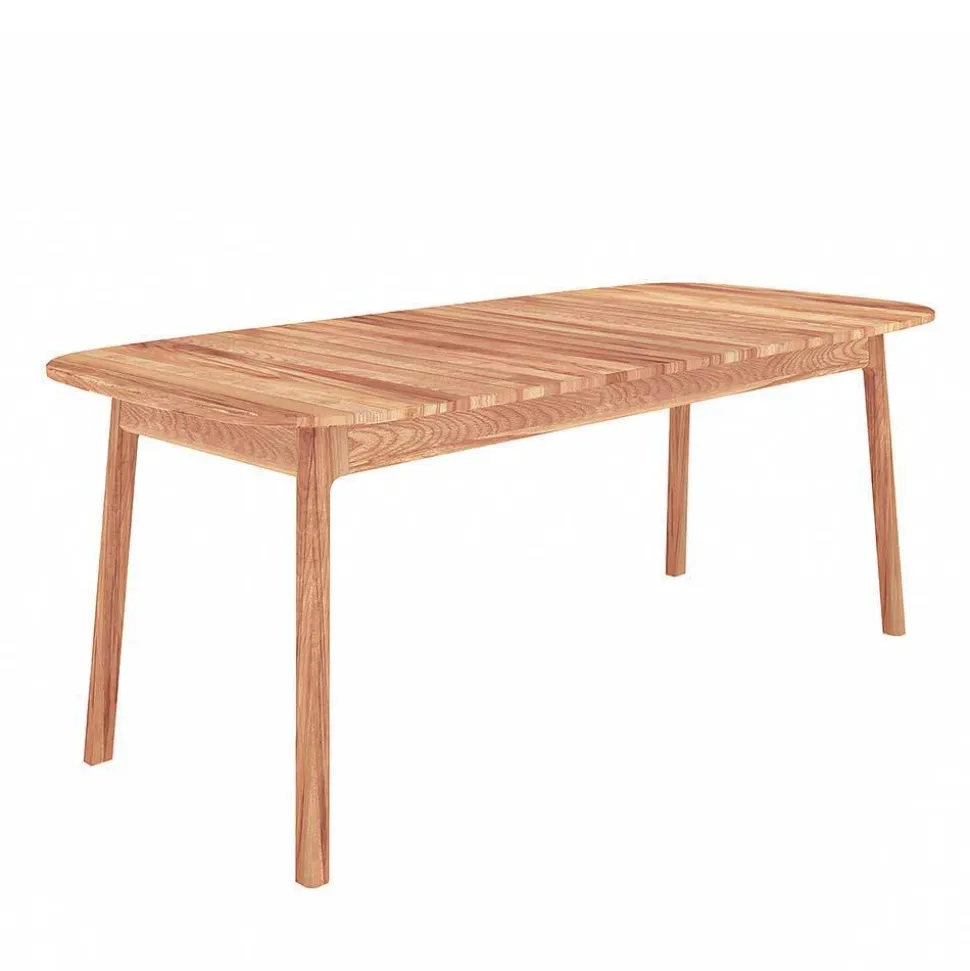 Kernbuche Tisch mit 100 cm Tiefe - Lana