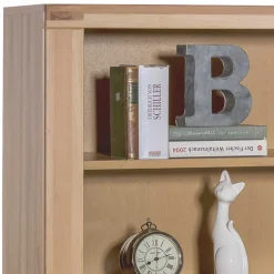 Kernbuche Wohnwand Möbel Set - Uhelia (vierteilig)