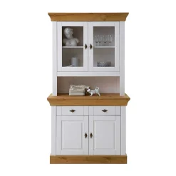 Kiefer Küchenbuffet Sibiuta in Weiß