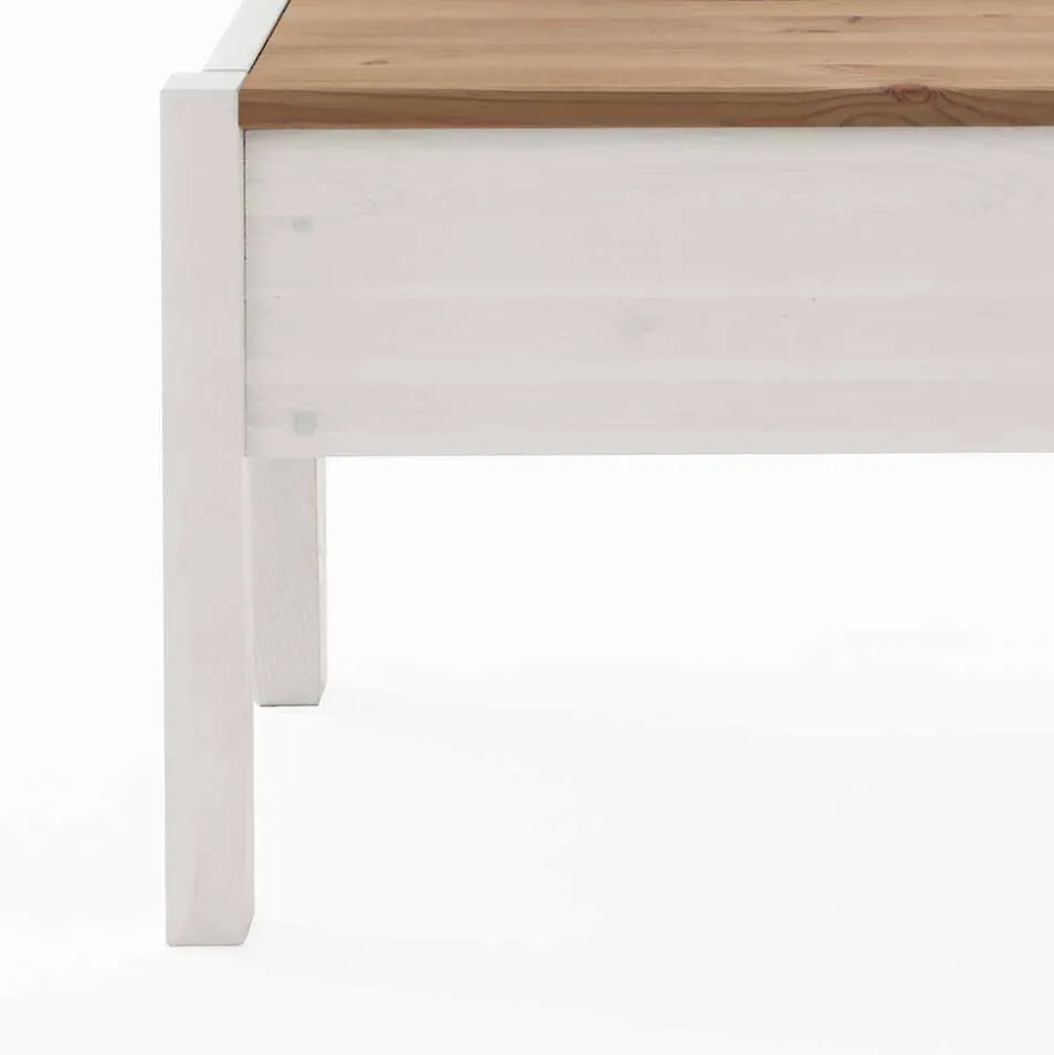 Kiefer Truhenbank Lugon im Landhausstil