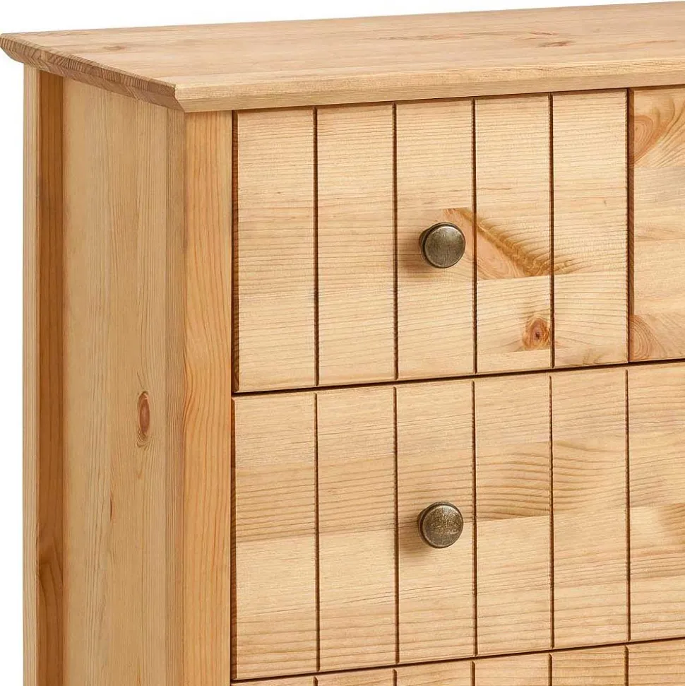 Kiefernholz Kommode - modernes Landhaus - Akzinad