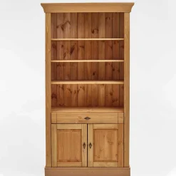 Kiefernholz Landhaus Regal 108x203x45 cm - Piatra