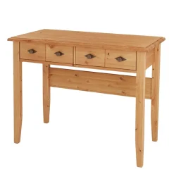 Kiefernholz Schreibtisch kompakt 102x53 cm - Piatra