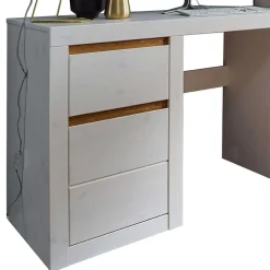 Kiefernholz Schreibtisch modern - Meuvrun