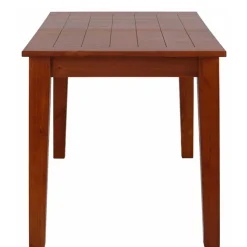 Kiefernholz Tisch in Braun lackiert - Marrone