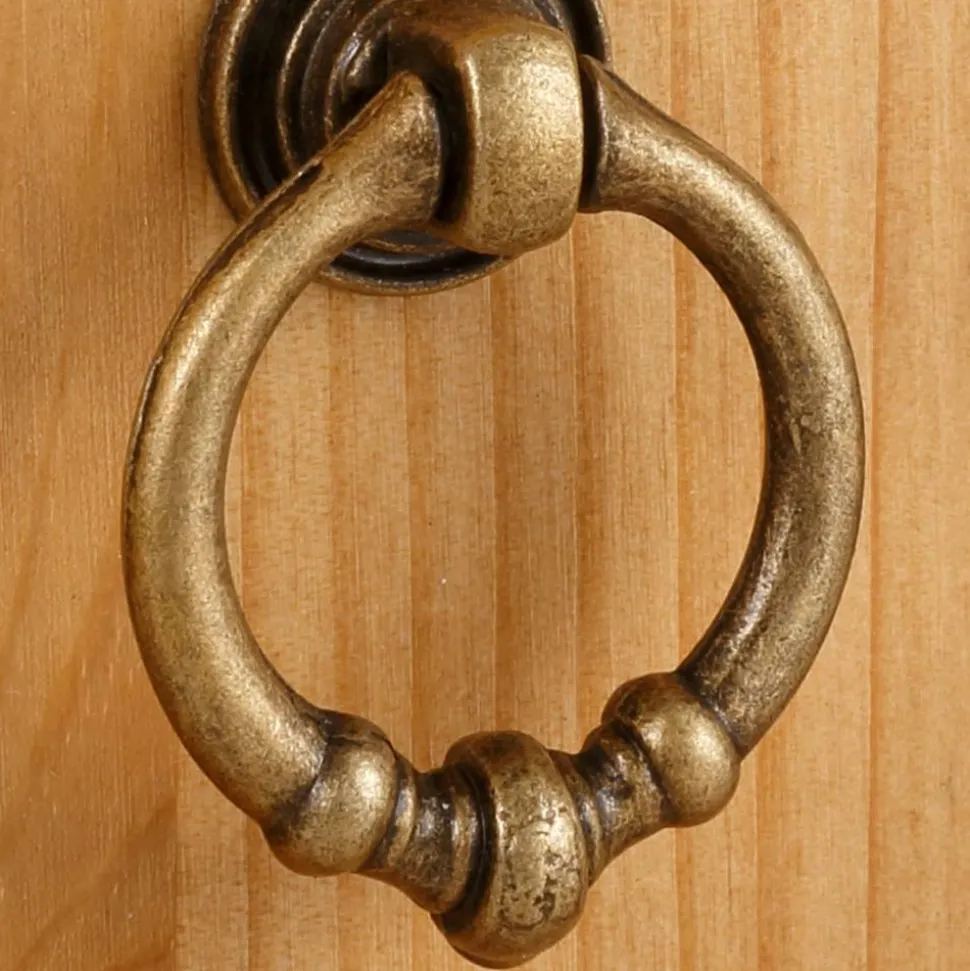 Kiefernholz Vitrine gebeizt und geölt - Goro