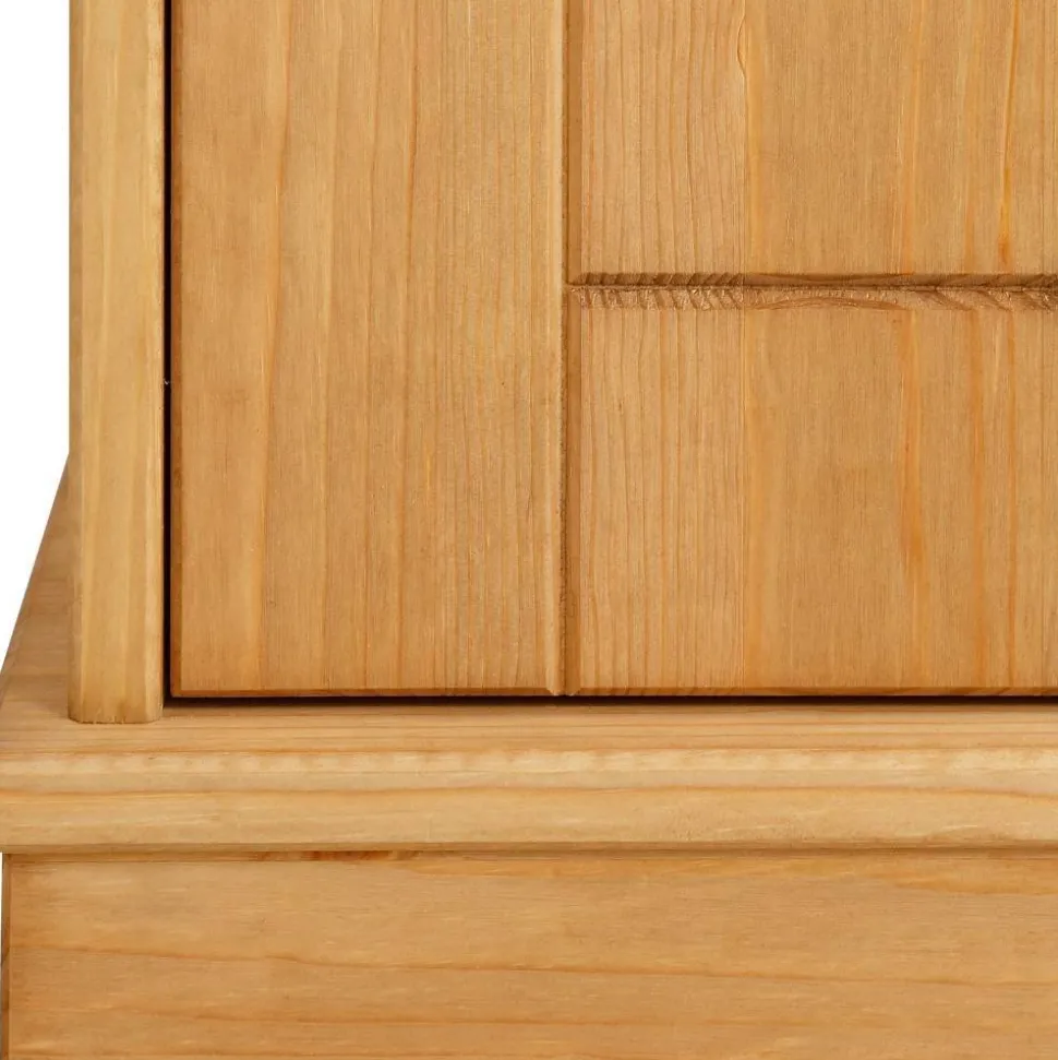 Kiefernholz Vitrine gebeizt und geölt - Goro