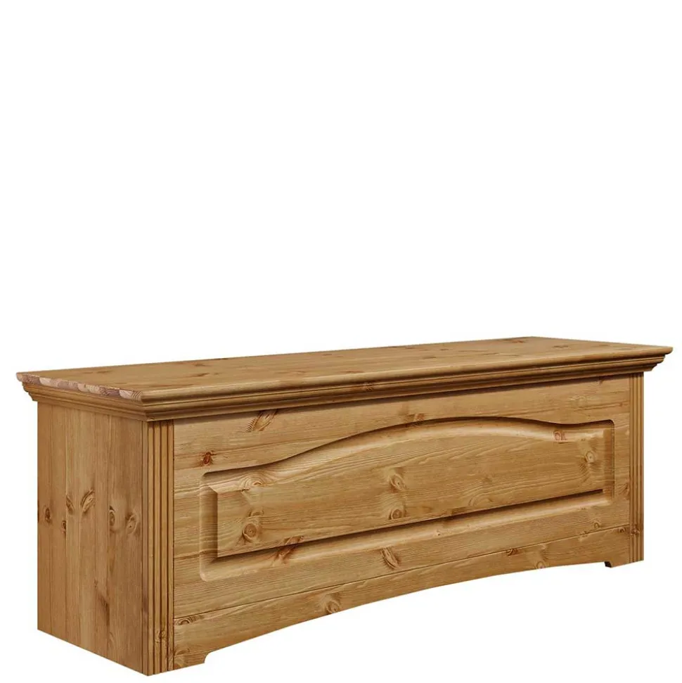 Kiefernholz Wäschetruhe im Landhausstil - Vocoja