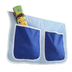 Kinder Buche Hochbett mit schräger Rutsche - Zuricona