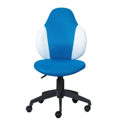 Kinder Drehstuhl in Blau & Weiß - Oljetta