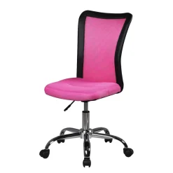 Kinder Drehstuhl in Pink & Schwarz - Rai