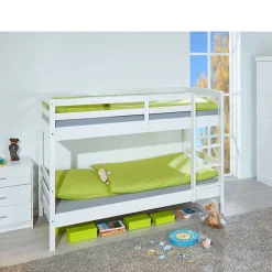 Kinder Etagenbett mit Ausziehbett optional - Samanca