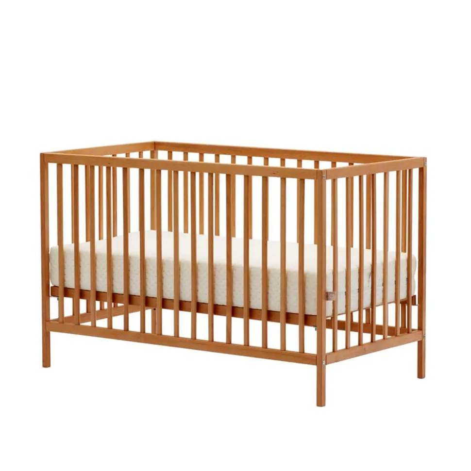 Kinder Gitterbett aus Buche Massivholz - Vichada