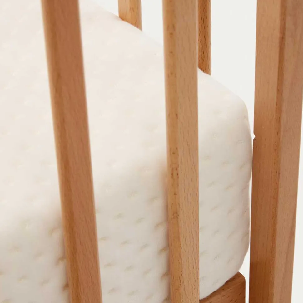 Kinder Gitterbett aus Buche Massivholz - Vichada