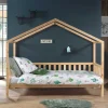 Kinder Haus Himmelbett 90x200 cm - Cosma