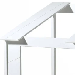 Kinder Hausbett in Weiß lackiert - Actina