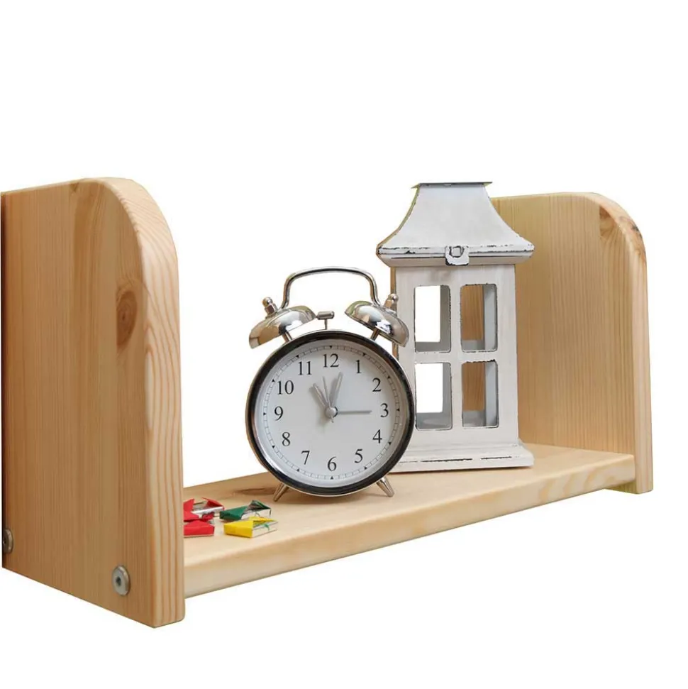 Kinder Kiefernholz-Stockbett in Natur - Nioara