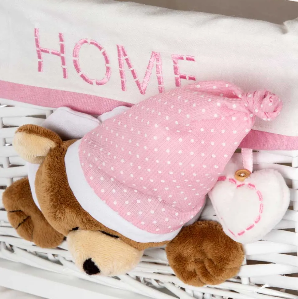 Kinder Regal mit Teddybären - 3 Körbe - Lora