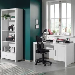 Kinder Schreibtisch und Regal Set - Ellen (zweiteilig)