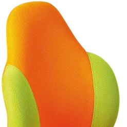 Kinder Schreibtischstuhl in Orange & Hellgrün - Humitas