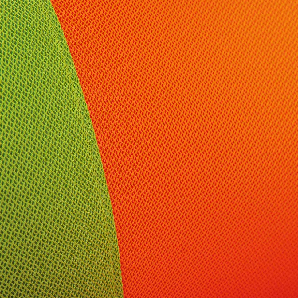 Kinder Schreibtischstuhl in Orange & Hellgrün - Humitas