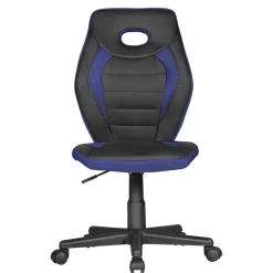 Kinder Schreibtisch-Stuhl in Schwarz Blau - Maksim