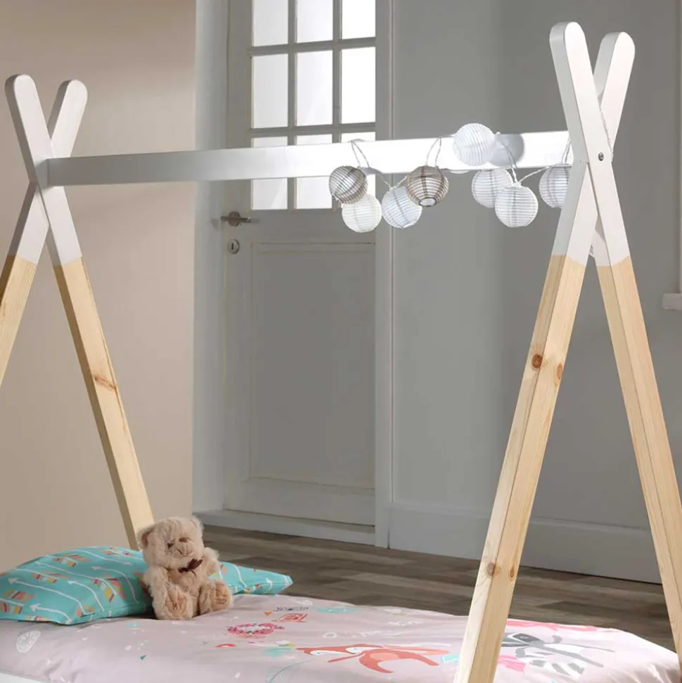 Kinder Zelt Bett aus Kiefernholz - Acillona