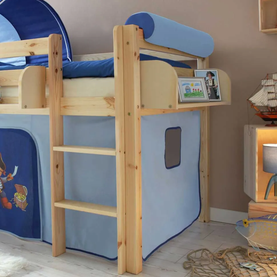 Kinderbett Cluster im Piraten Design