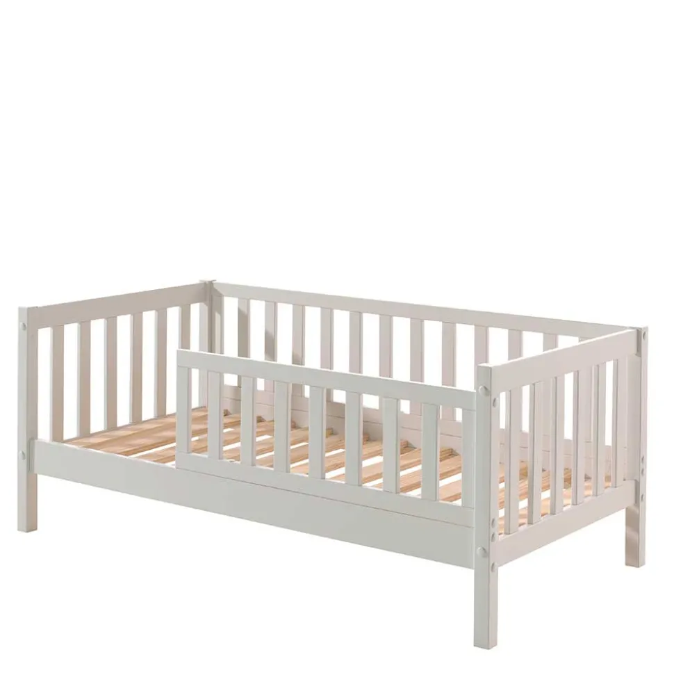 Kinderbett in 140x70 mit Rausfallschutz - Cospa