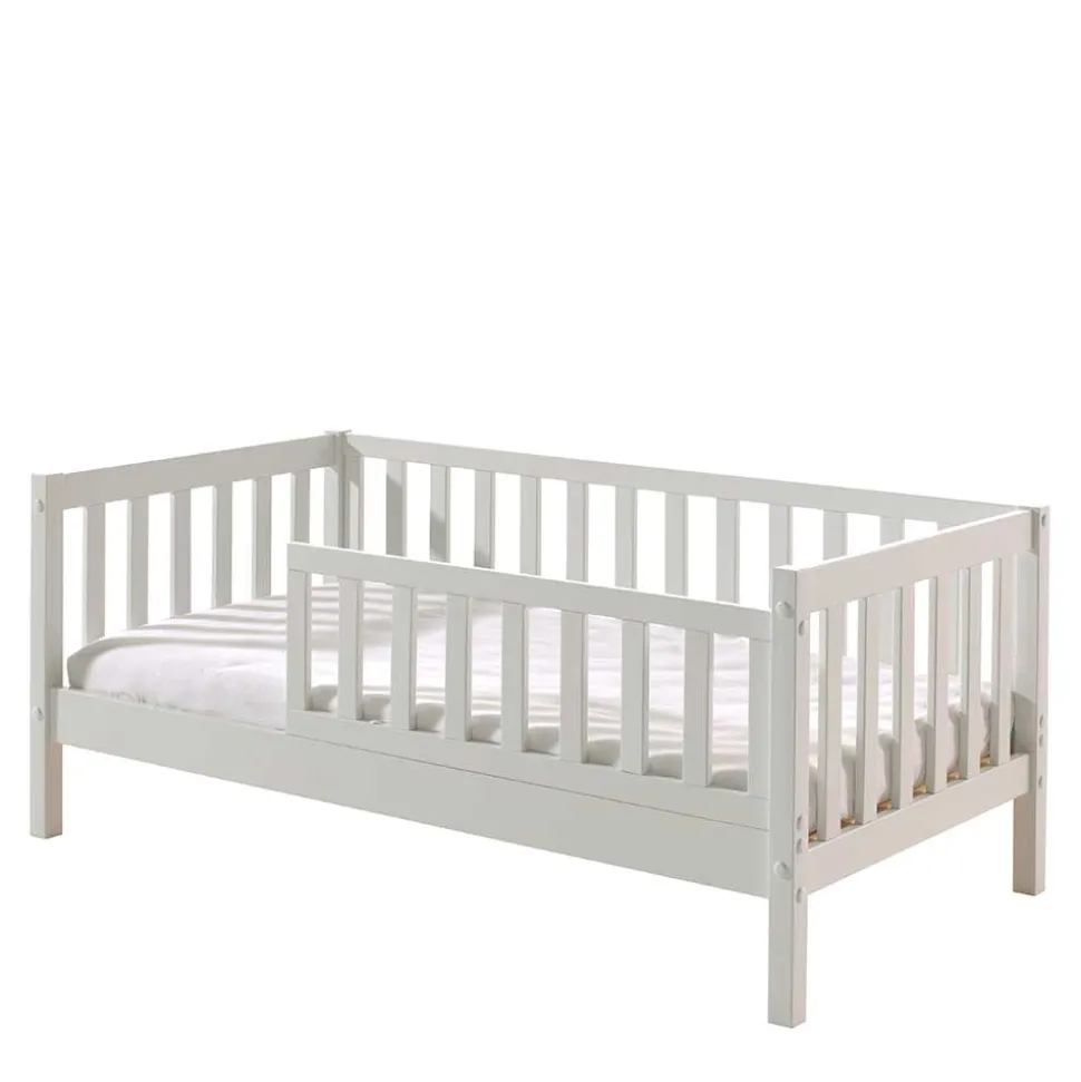 Kinderbett in 140x70 mit Rausfallschutz - Cospa
