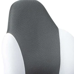 Kinderdrehstuhl in Dunkelgrau & Weiß - Macress