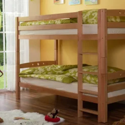 Kinderetagenbett Luanu aus Buche