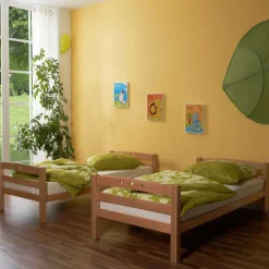 Kinderetagenbett Luanu aus Buche