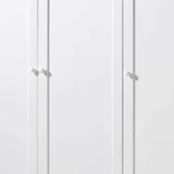 Kinderkleiderschrank Grandory in Weiß lackiert