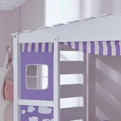 Kinder-Spielbett Yorker in Weiß und Lila
