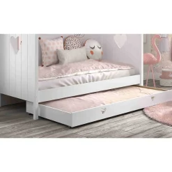 Kinderzimmer Hausbett in Weiß - Grandory