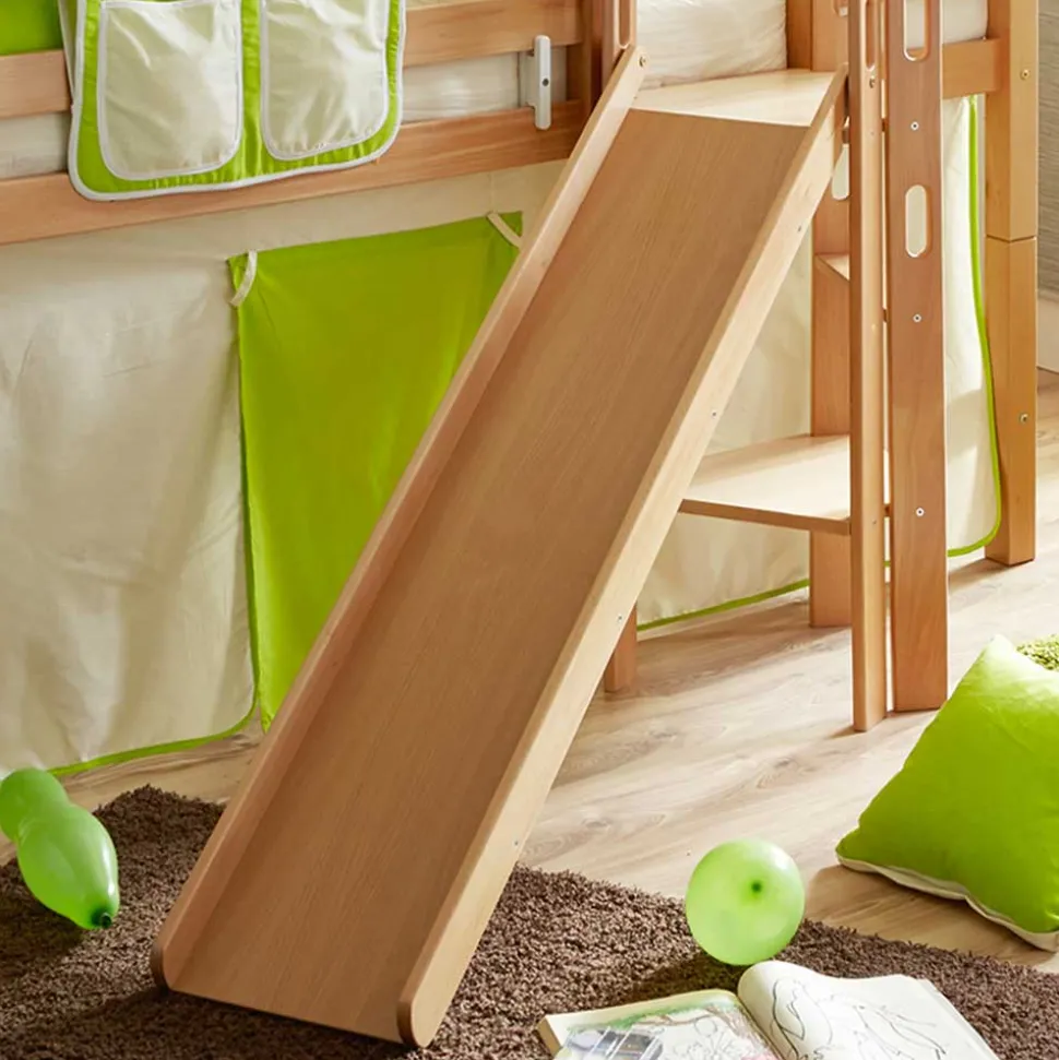 Kinderzimmer Hochbett aus Buche Massivholz - Freaky