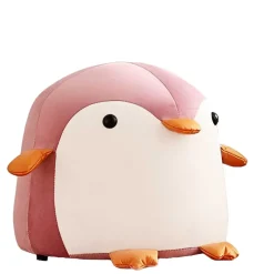 Kinderzimmer Hocker Pinguin in Rosa - Geordi