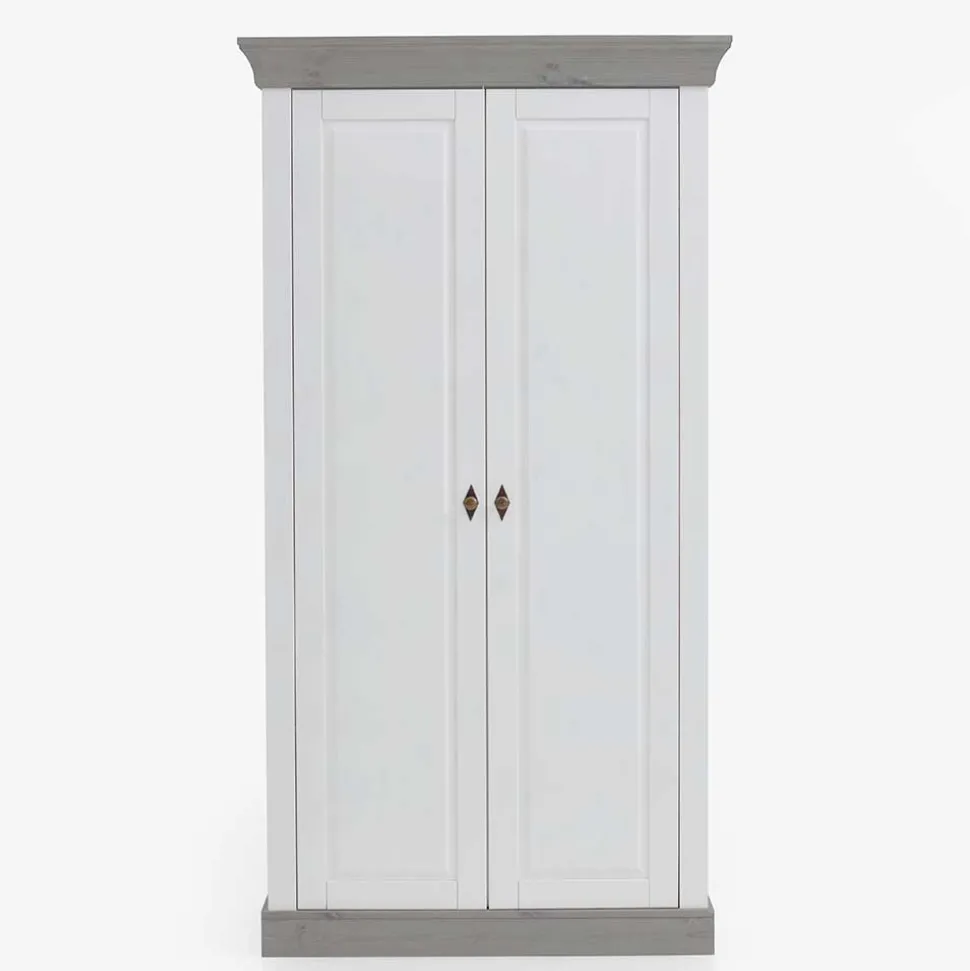 Kinderzimmer Kleiderschrank zweifarbig - Mirandesca