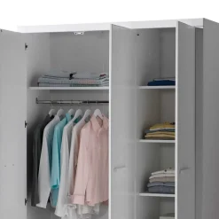 Kinderzimmer Kompletteinrichtung in Weiß - Ellen (fünfteilig)