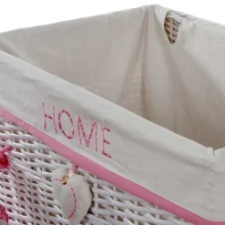 Kinderzimmer Körbe mit Plüschbär Kopf - Ucera (fünfteilig)