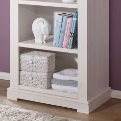 Kinderzimmer Landhaus Regal in Weiß & Grau - Rimesca