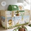 Kinderzimmer Motto Hochbett Löwe Giraffe Zebra - Naron