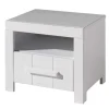 Kinderzimmer Nachtkommode in Weiß - Ellen